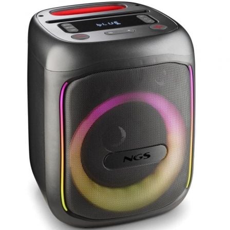 NGS Altavoz Portable Wild Swag Go Bluetooth 80W Luces LED TWS USB Aux NGS Altavoz Portable Wild Swag Go Bluetooth 80W Luces LED TWS USB Aux
